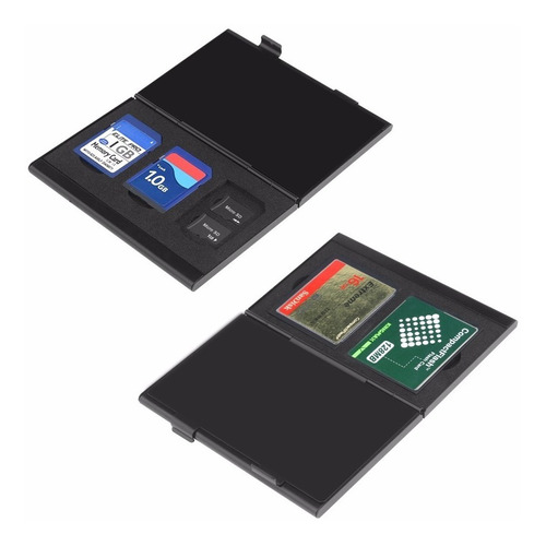 Estuche Porta Memorias Rocketek, Sd, Micro Sd Compact Flash 