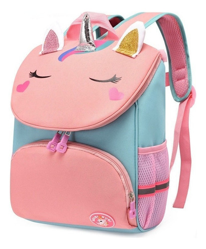 * Mochila Espacial Infantil Para Niñas Pequeña Moda Preescol