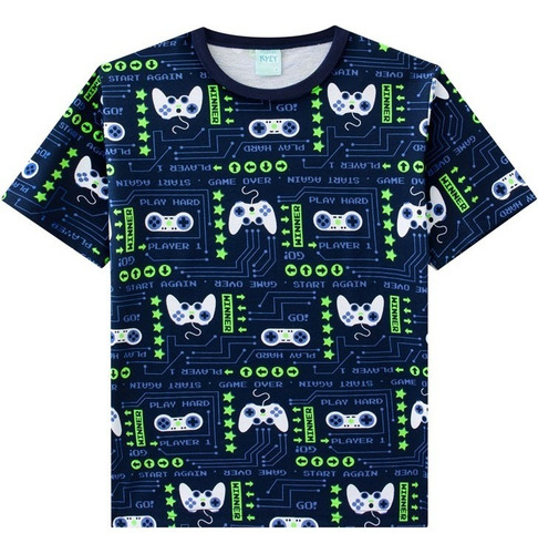 Pijama Infantil Menino Video Game Malwee