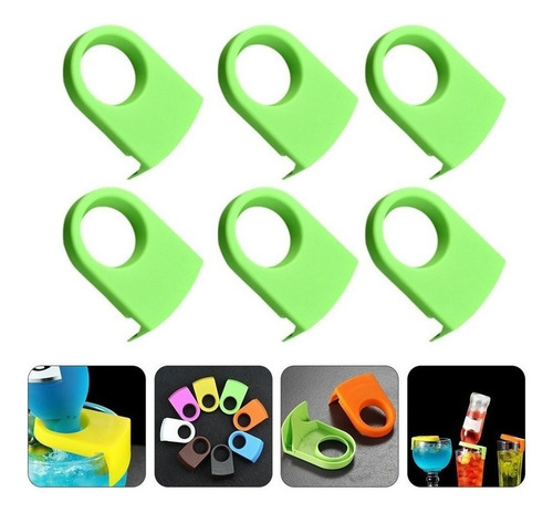 As 9 Uds Clips For Bebidas Portabotellas For Hebilla Cerveza