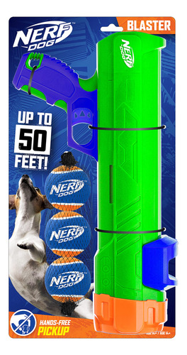 Nerf Dog Juguete Para Perro Con Lanzador De Pelotas De Tenis