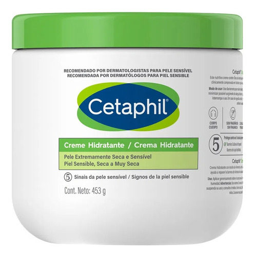 Cetaphil Crema Hidratante Pote 453 Gr