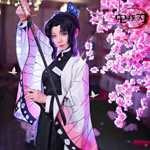 Imagen 3 de 3 de Kimono Haori Shinobu Tamaño Standard - Demon Slayer