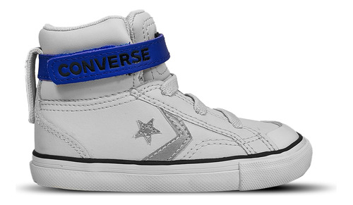 Tenis Converse Botas Pro Blaze Strap Infantes-gris Claro