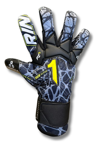 Guantes Arquero Rinat Xtreme Guard Dominus Alpha Gris Oscuro 10