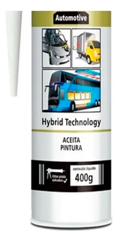 Sellador de poliuretano para carrocería de coche y camión, blanco, 400 g, Poliplas