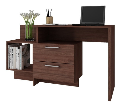 Imagen 4 de 6 de Mueble Escritorio Con Organizador 4 Opciones De Armado Bc 43
