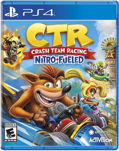 Crash Team Racing Nitro-fueled Ctr Para Ps4 Nuevo Sellado