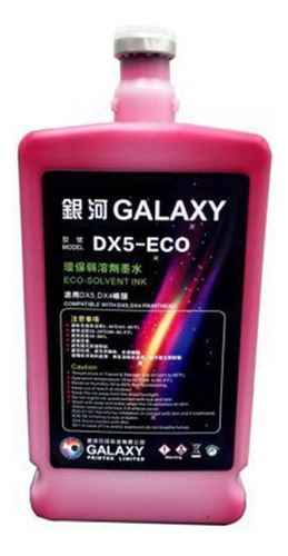 Tinta Galaxy Eco-solvente Cabezales Epson Solvent Ink