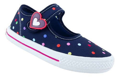 Tenis Niñas Corazón Moda Cómodos Choclo Casual 1047-mc