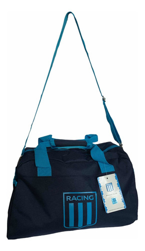 Bolso Racing Club Ideal Gimnasio Club Natacion + Premium 