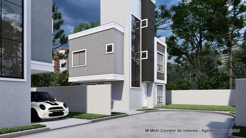 Imagem 8 de 30 de Sobrado Em Condomínio Com 3 Dormitórios À Venda Com 105m² Por R$ 598.900,00 No Bairro Uberaba - Curitiba / Pr - M2ub-rbg161718