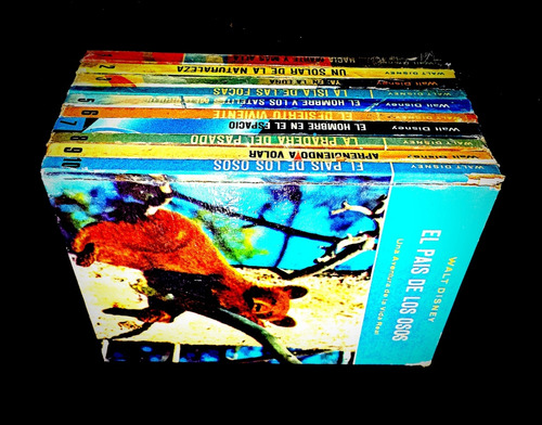 10 Libros Diferentes Selectos Walt Disney Presenta Fernández (Usado)