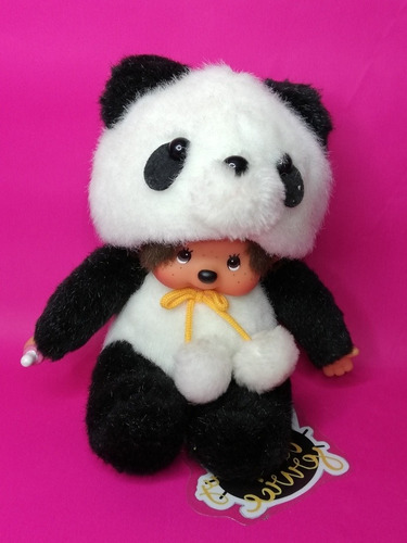 Monchhichi Muñeco De Peluche Kigurumi Panda Sekiguchi Japón 