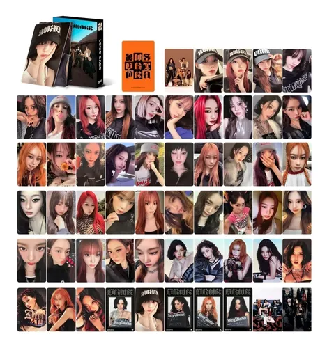 Oferta Cartões Lomo 55 Pcs Aespa Dirty Work - Coleção Kpop T