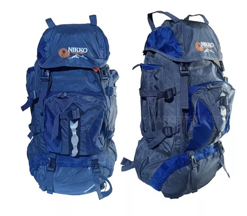 Mochila 70 Litros Nikko Trekking Camping Paseo + Cobertor