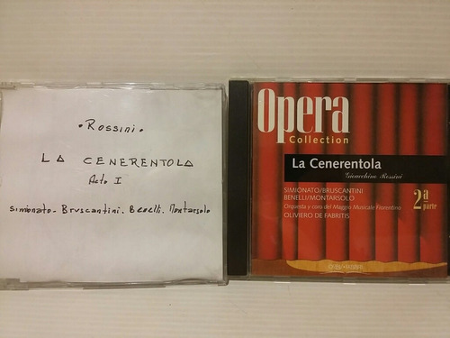 La Cerentola. Rossini. 2 Partes. 2 Cds.