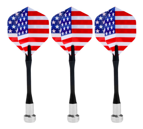 Imagem 5 de 5 de 12 Pcs Bandeira Dardos Magnético Brinquedos Jogo Alvo De Pl