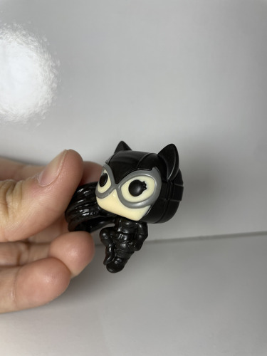 Boneco Mini Funko Mulher Gato Kinder Joy - Dc Comics