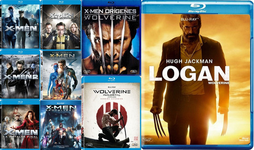 X-men + Wolverine Logan Coleccion Blu-ray