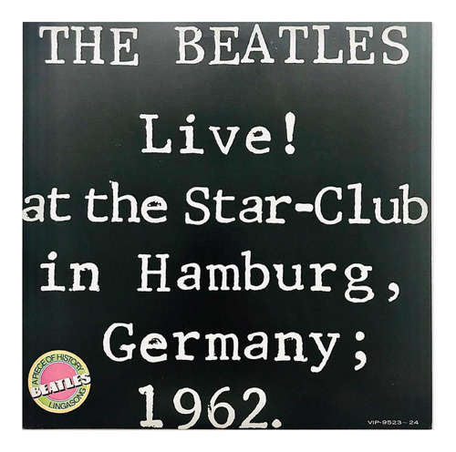 The Beatles - Live! At The Star-club 1ª Ed Jpn 1977 Lp Usado