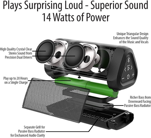 Soundworks Oontz Angle 3 Ultra - Altavoz Portátil Con B&