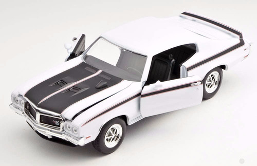 Auto Welly Buick Gsx 1970 1:24 Colección Color Blanco