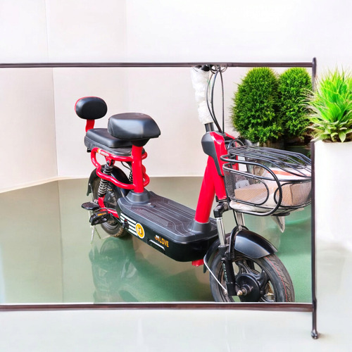 Scooter Velocipedo Electrico Con Motor Asistido