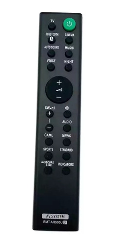 Control Remoto Rmt-ah500u Para Sony Sound Bar 2.1