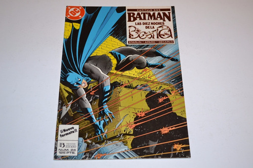 Batman N° 24 Dc Comics Ed. Zinco Las 10 Noches De La Bestia