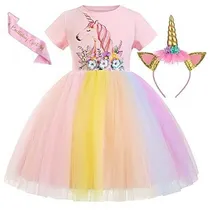 Comprar Vestido Unicornio Para Niñas Tutu Vestido Unicornio Sd8m7