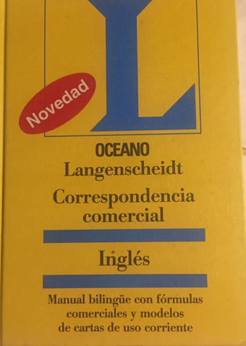 Libro Manual Bilingüe Con Formulas Comerciaes Y Modelos De C