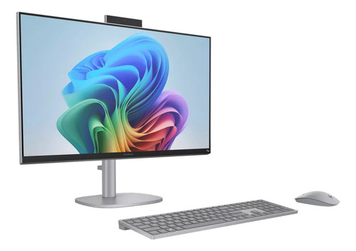Pc Aio Hp Omnistudio X Ultra 7 256v 1tb Ssd 16gb Ddr5 Fhd Plateado