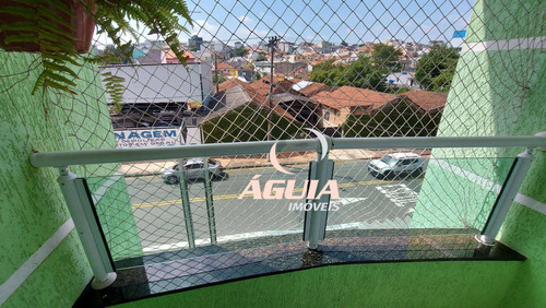 Cobertura Com 2 Dormitórios À Venda, 67m²+67m² Por R$ 460.000 - Vila Marina - Santo André/sp - Co0956