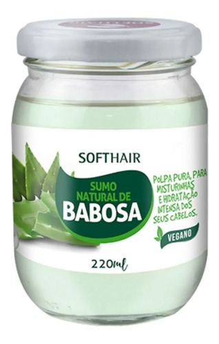Sumo Natural De Babosa Vegano Softhair 220 G