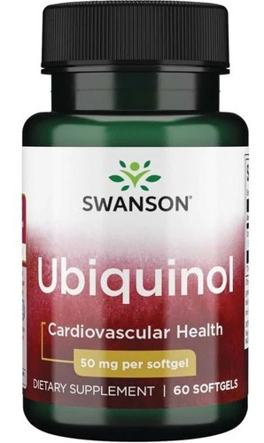 Ubiquinol 50 Mg Swanson, Envío Gratis! 