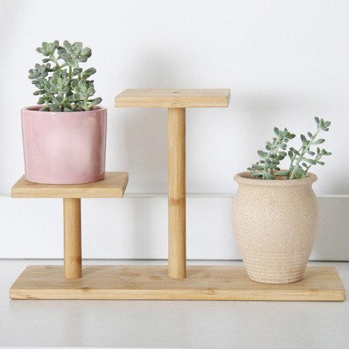 Soporte Pequeño Para En Maceta, Soporte Para De Madera