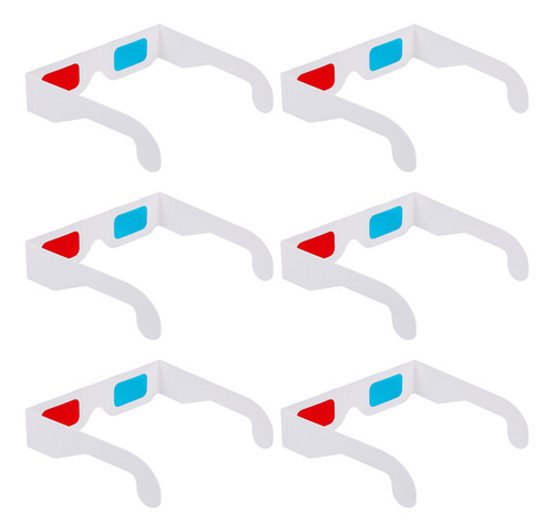 Gafas Anaglíficas, 3 Cuadradas, 30 Unidades