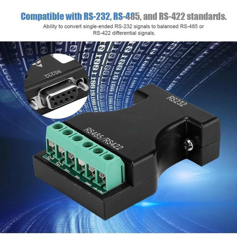 Rs232 Db9 Pin A Rs485 Rs422 Serial Adaptador Rs 232 485 422
