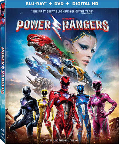 Blu-ray + Dvd Power Rangers (2017)