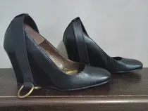 Comprar Zapatos De Cuero Vaca Negros Con Taco  Maggio&rossetto T 37