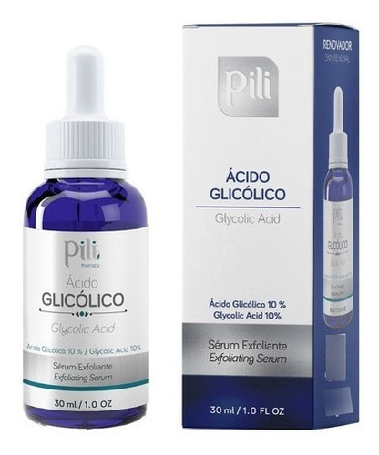 Acido Glicolico 10% Pili  30ml - Peeli - Ml A $1183