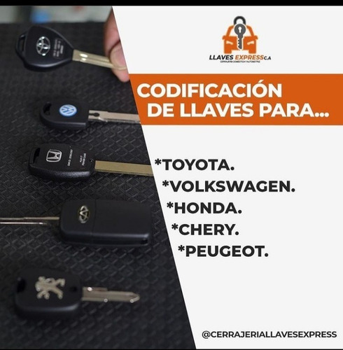 Imagen 1 de 5 de Cerrajeria De Vehículos Y Residencial