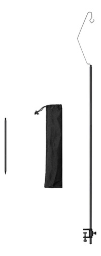 Gancho Para Soporte De Luz Para Acampar Durable Plegable C