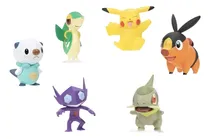 Comprar Set Pokemon Figuras De Batalla V2 X6 Pikachu Y Amigos