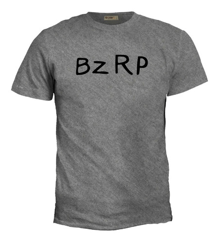 Camiseta Bzrp Bizarrap Logo Rap Reguetón Hip Hop Hombre Irk 