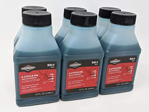 Briggs & Stratton 6-pack 2-cycle Oil - 3.2 Oz. 100107
