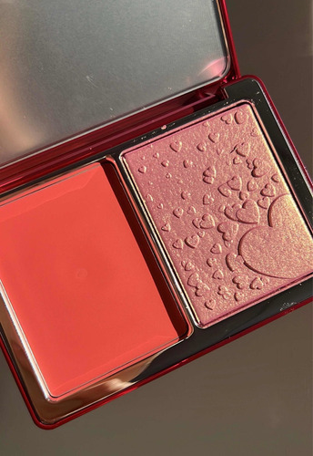 Natasha Denona Love Cheek Duo - 2 Tonos Blush Palette Rubor Tono Del Maquillaje Rosa