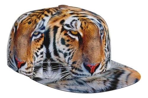 Gorra Béisbol Tigre Cool Hat Fashion Flat Bill Brim Gorra Y