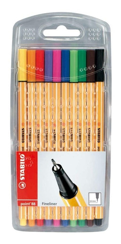 Imagem 3 de 6 de Caneta Cis Brush Pen, Stabilo Point, Boss Neon, Lettering